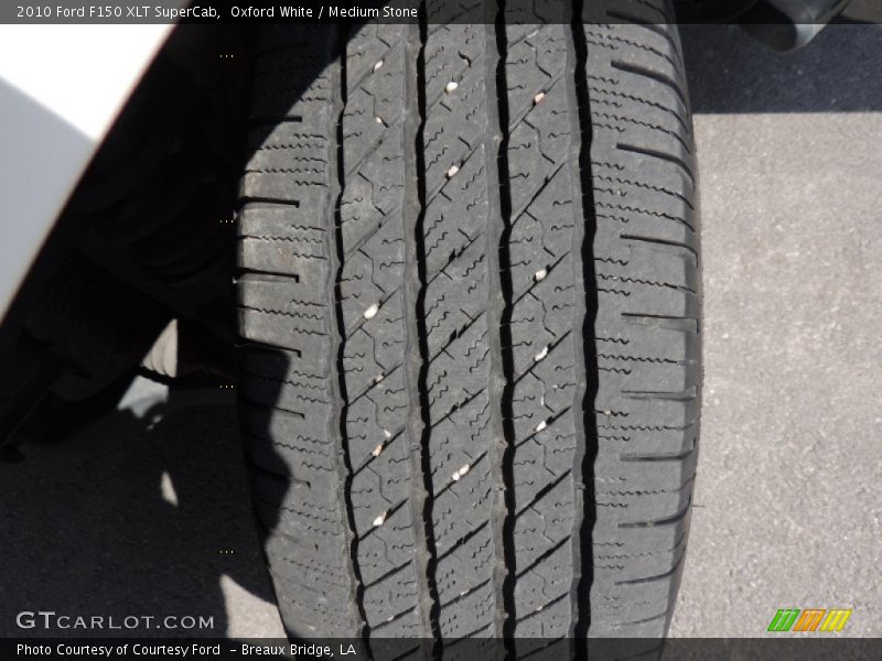 Oxford White / Medium Stone 2010 Ford F150 XLT SuperCab