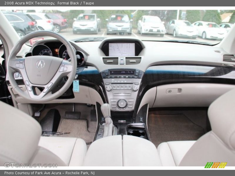 Formal Black / Taupe 2008 Acura MDX Technology