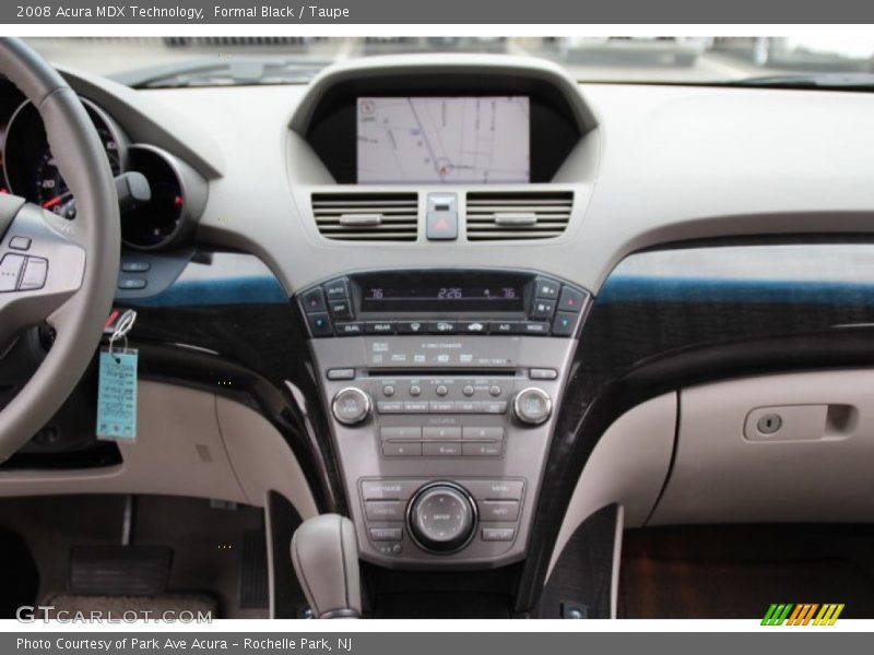 Formal Black / Taupe 2008 Acura MDX Technology