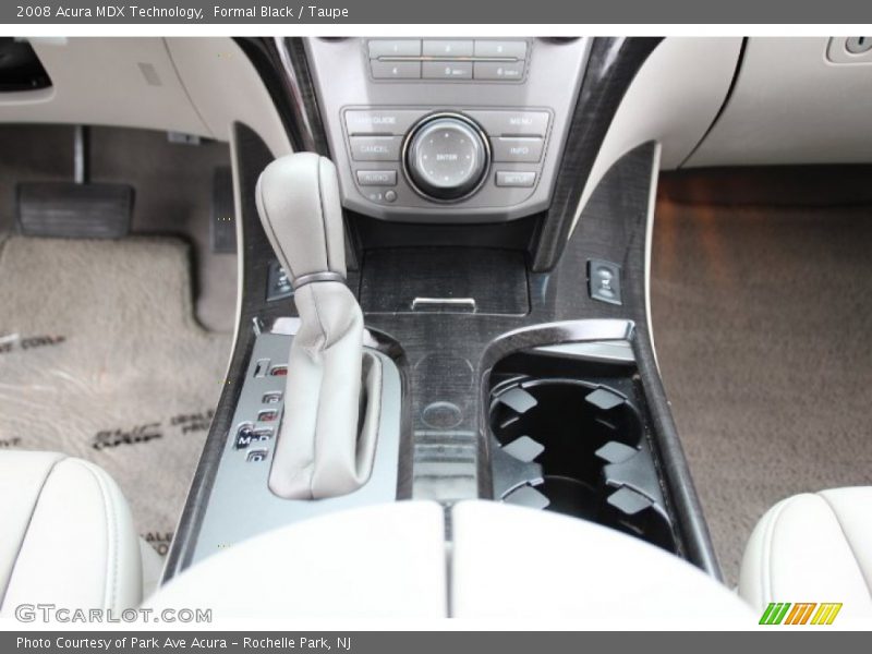 Formal Black / Taupe 2008 Acura MDX Technology