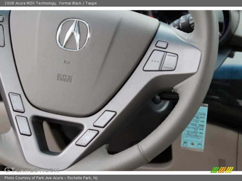 Formal Black / Taupe 2008 Acura MDX Technology