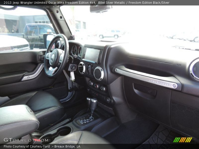 Billet Silver Metallic / Freedom Edition Black/Silver 2013 Jeep Wrangler Unlimited Oscar Mike Freedom Edition 4x4