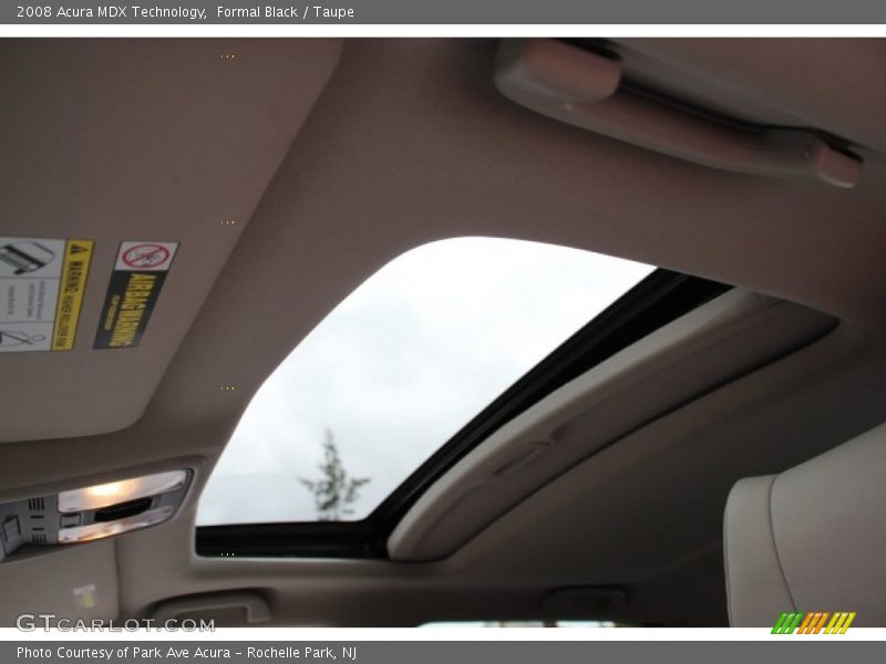 Formal Black / Taupe 2008 Acura MDX Technology