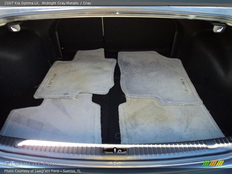 Midnight Gray Metallic / Gray 2007 Kia Optima LX