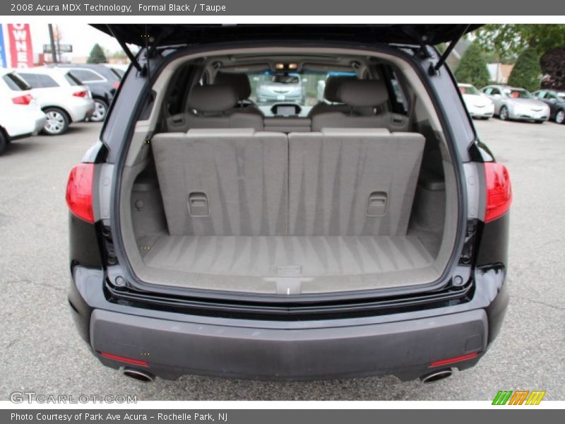 Formal Black / Taupe 2008 Acura MDX Technology