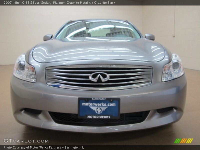 Platinum Graphite Metallic / Graphite Black 2007 Infiniti G 35 S Sport Sedan