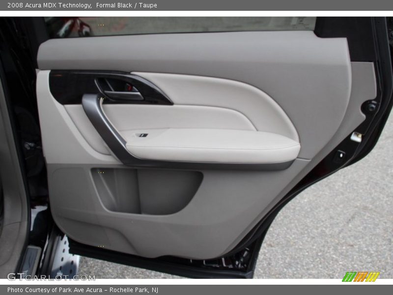 Formal Black / Taupe 2008 Acura MDX Technology