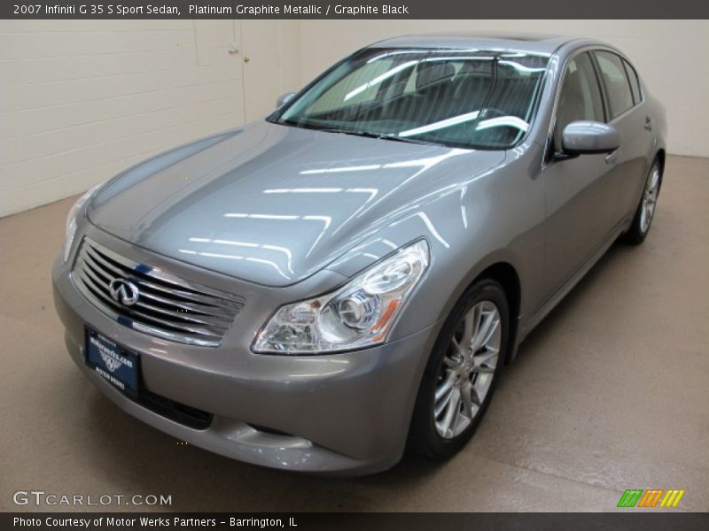 Platinum Graphite Metallic / Graphite Black 2007 Infiniti G 35 S Sport Sedan