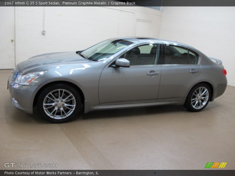 Platinum Graphite Metallic / Graphite Black 2007 Infiniti G 35 S Sport Sedan