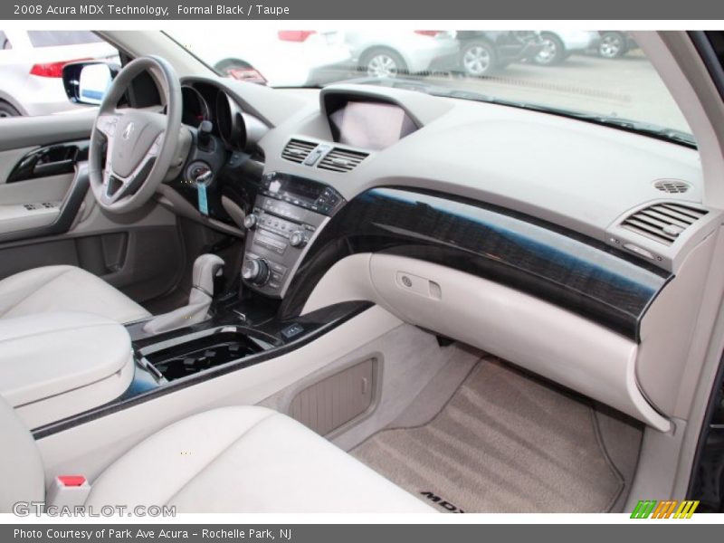 Formal Black / Taupe 2008 Acura MDX Technology