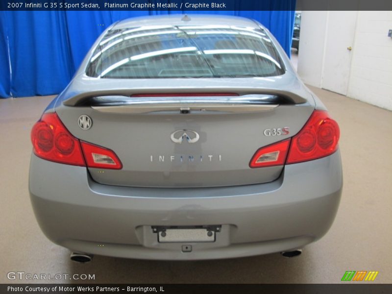 Platinum Graphite Metallic / Graphite Black 2007 Infiniti G 35 S Sport Sedan