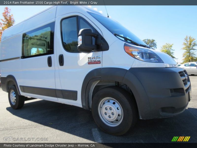 Front 3/4 View of 2014 ProMaster 1500 Cargo High Roof