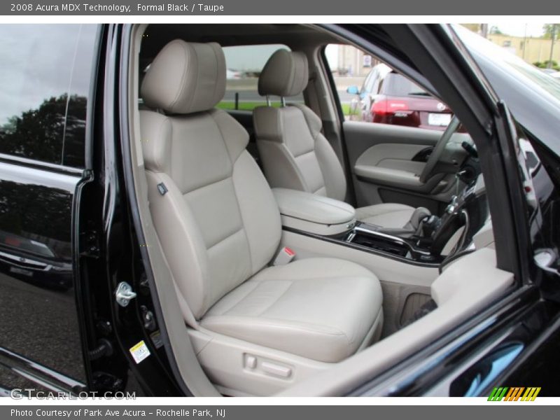 Formal Black / Taupe 2008 Acura MDX Technology