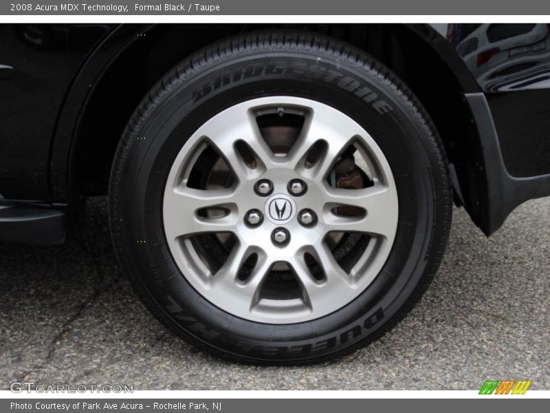 Formal Black / Taupe 2008 Acura MDX Technology