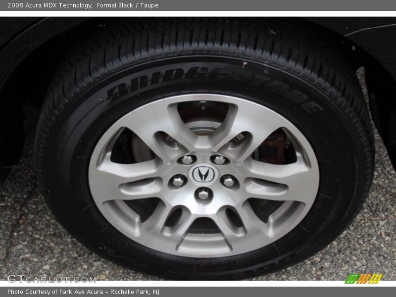 Formal Black / Taupe 2008 Acura MDX Technology