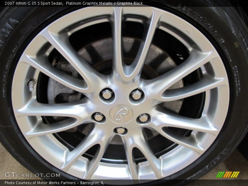 Platinum Graphite Metallic / Graphite Black 2007 Infiniti G 35 S Sport Sedan