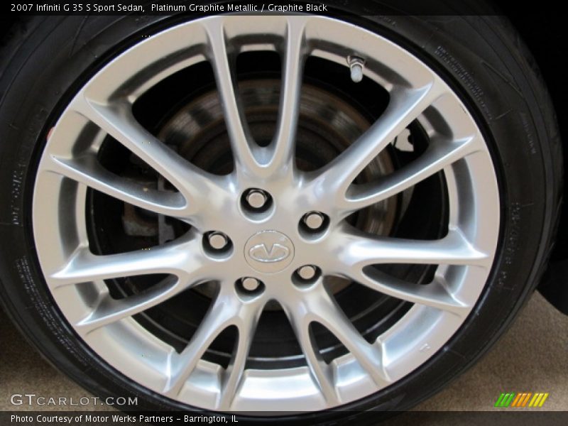 Platinum Graphite Metallic / Graphite Black 2007 Infiniti G 35 S Sport Sedan