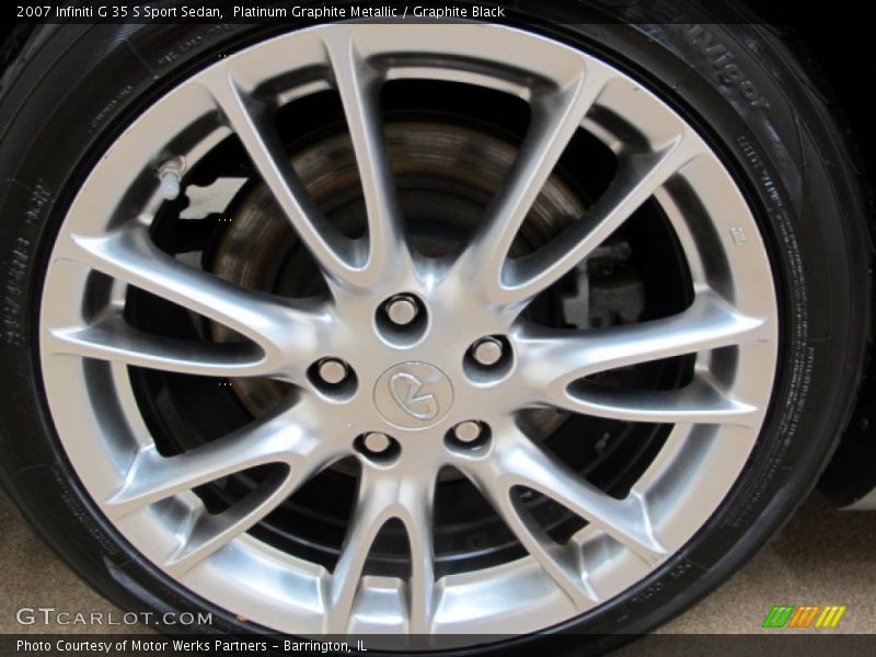Platinum Graphite Metallic / Graphite Black 2007 Infiniti G 35 S Sport Sedan