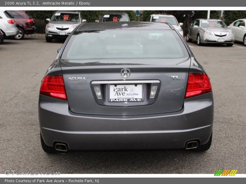 Anthracite Metallic / Ebony 2006 Acura TL 3.2