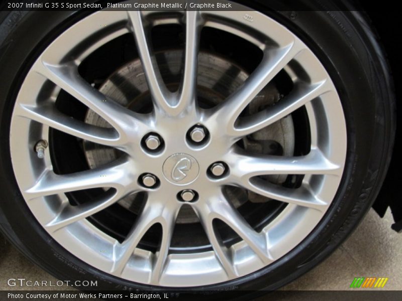Platinum Graphite Metallic / Graphite Black 2007 Infiniti G 35 S Sport Sedan