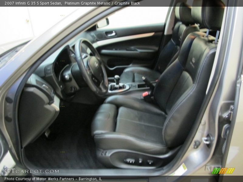 Platinum Graphite Metallic / Graphite Black 2007 Infiniti G 35 S Sport Sedan