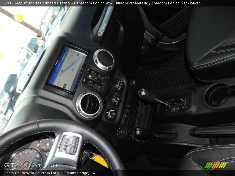 Billet Silver Metallic / Freedom Edition Black/Silver 2013 Jeep Wrangler Unlimited Oscar Mike Freedom Edition 4x4
