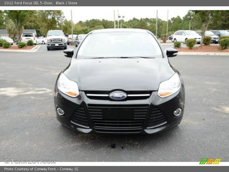 Black / Stone 2012 Ford Focus SEL 5-Door