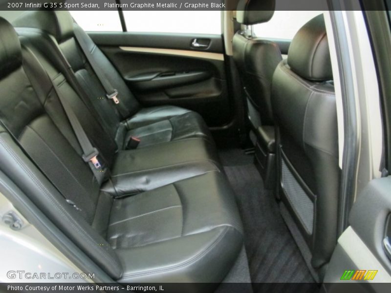 Platinum Graphite Metallic / Graphite Black 2007 Infiniti G 35 S Sport Sedan