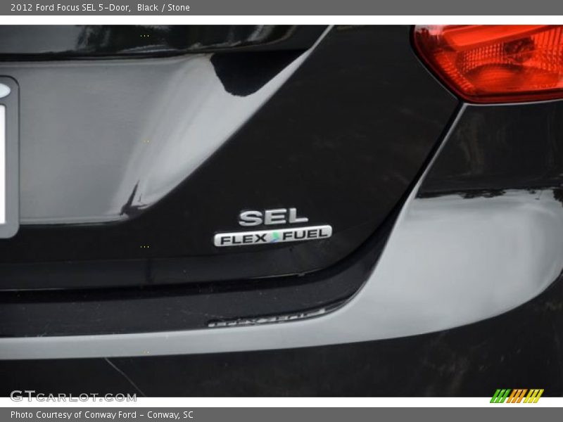 Black / Stone 2012 Ford Focus SEL 5-Door