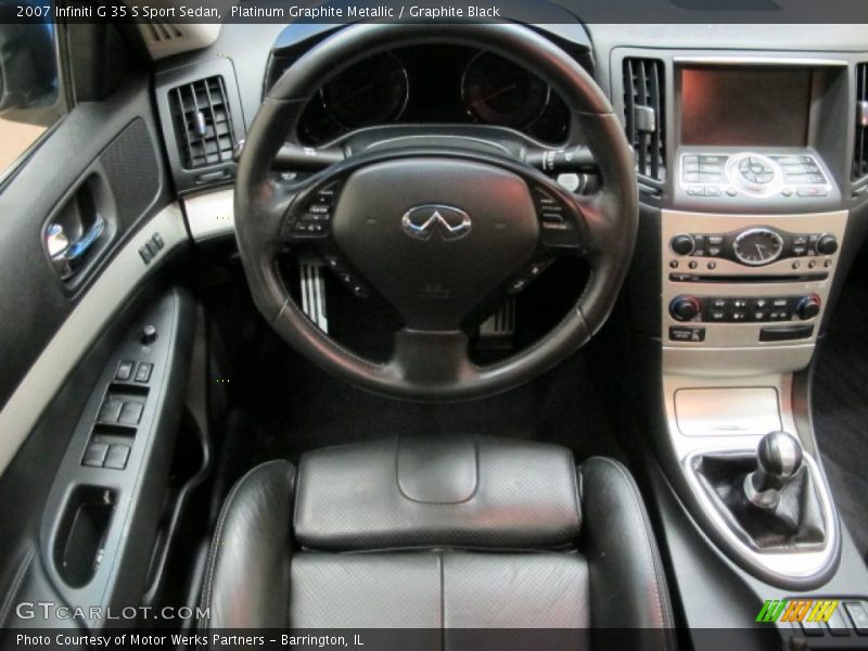 Platinum Graphite Metallic / Graphite Black 2007 Infiniti G 35 S Sport Sedan