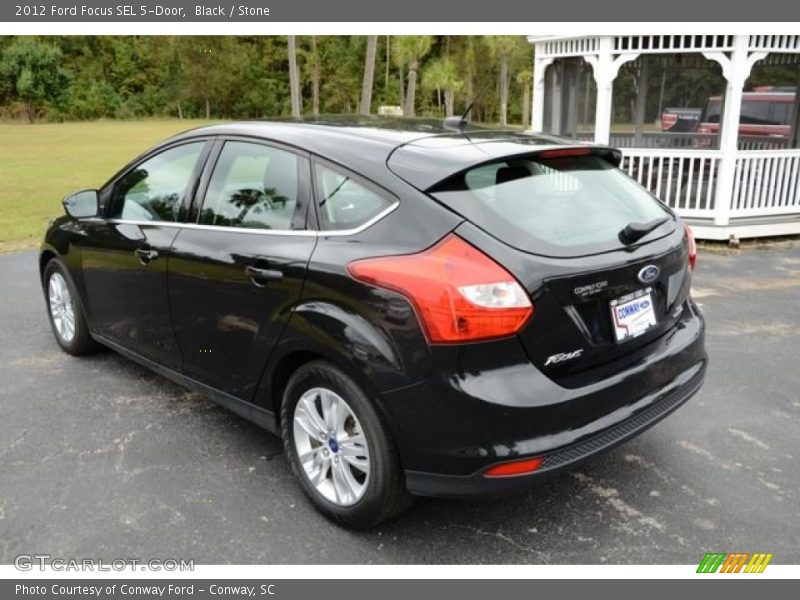 Black / Stone 2012 Ford Focus SEL 5-Door