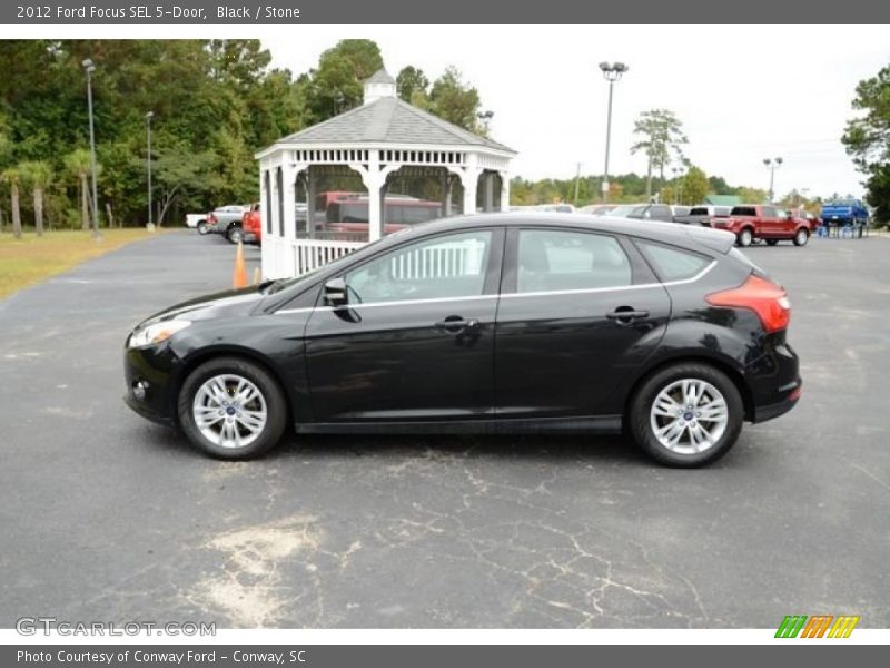 Black / Stone 2012 Ford Focus SEL 5-Door
