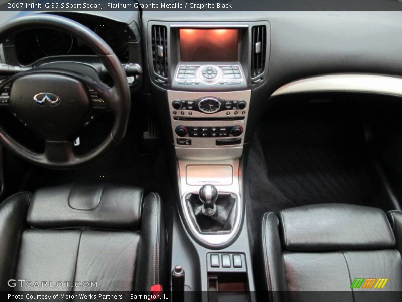 Platinum Graphite Metallic / Graphite Black 2007 Infiniti G 35 S Sport Sedan