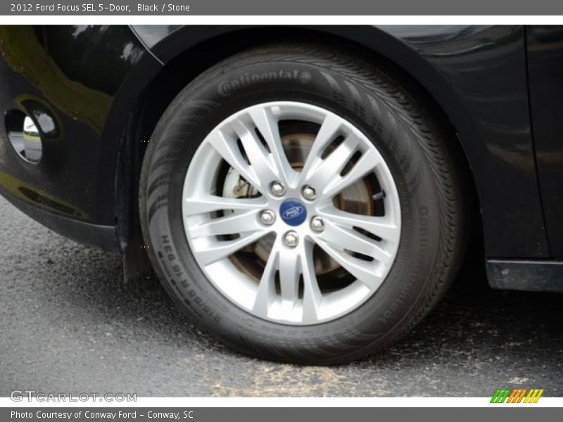 Black / Stone 2012 Ford Focus SEL 5-Door