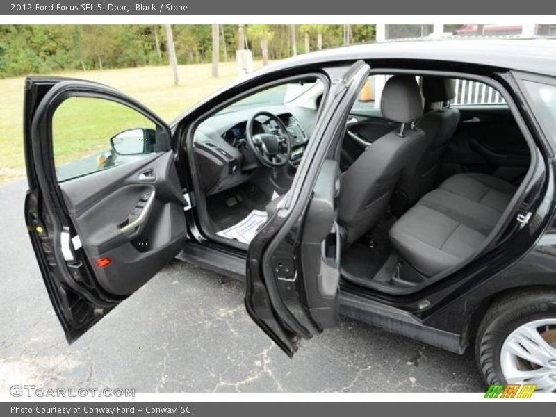 Black / Stone 2012 Ford Focus SEL 5-Door