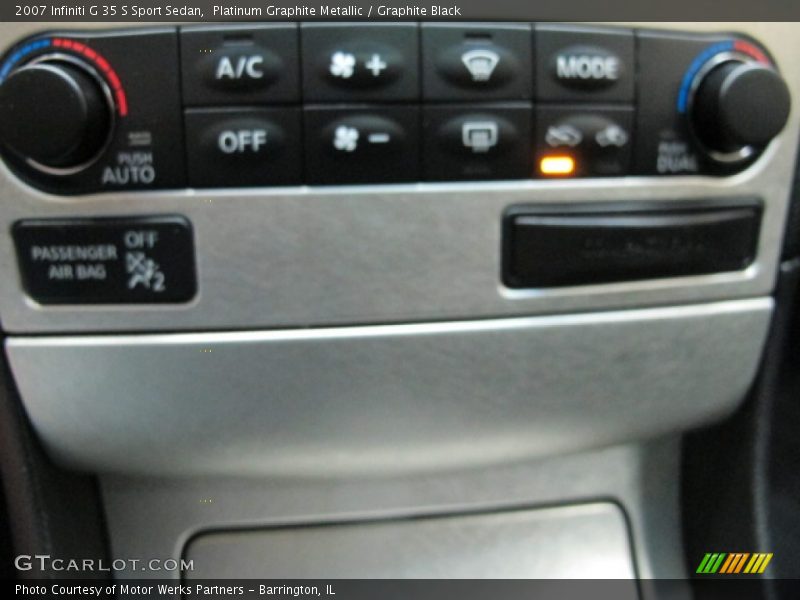 Platinum Graphite Metallic / Graphite Black 2007 Infiniti G 35 S Sport Sedan