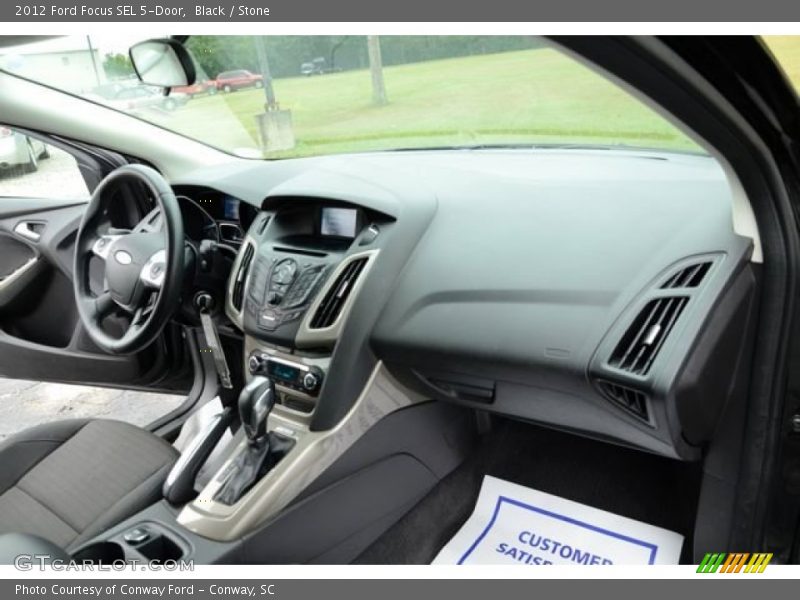 Black / Stone 2012 Ford Focus SEL 5-Door