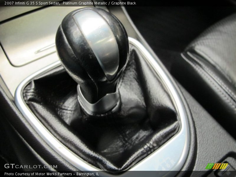 Platinum Graphite Metallic / Graphite Black 2007 Infiniti G 35 S Sport Sedan
