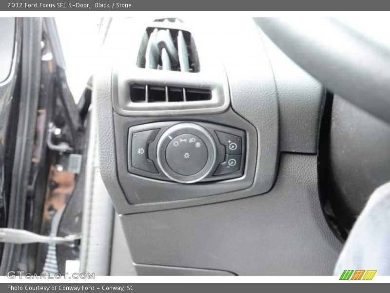 Black / Stone 2012 Ford Focus SEL 5-Door