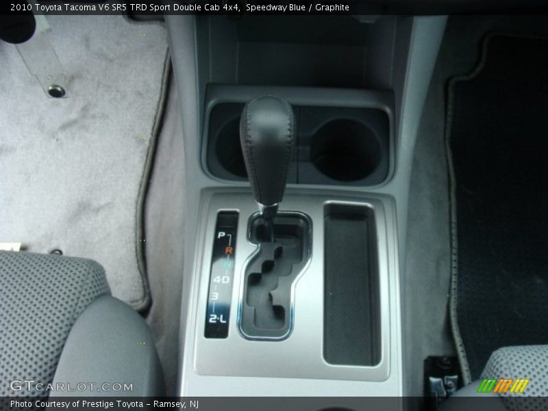 Speedway Blue / Graphite 2010 Toyota Tacoma V6 SR5 TRD Sport Double Cab 4x4