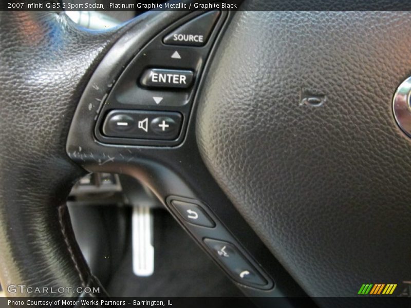 Platinum Graphite Metallic / Graphite Black 2007 Infiniti G 35 S Sport Sedan