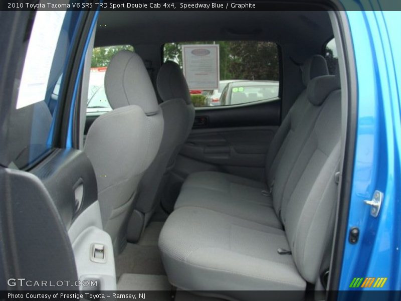 Speedway Blue / Graphite 2010 Toyota Tacoma V6 SR5 TRD Sport Double Cab 4x4