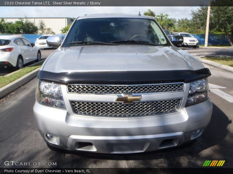 Sheer Silver Metallic / Ebony 2010 Chevrolet Tahoe LTZ