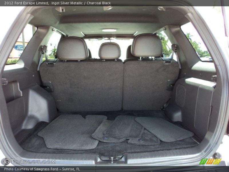 Ingot Silver Metallic / Charcoal Black 2012 Ford Escape Limited