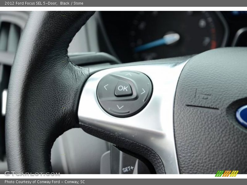 Black / Stone 2012 Ford Focus SEL 5-Door