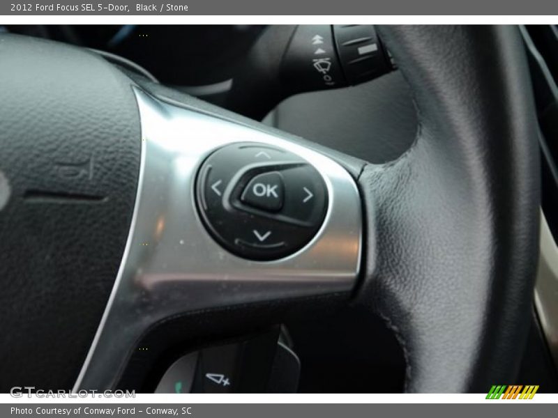 Black / Stone 2012 Ford Focus SEL 5-Door