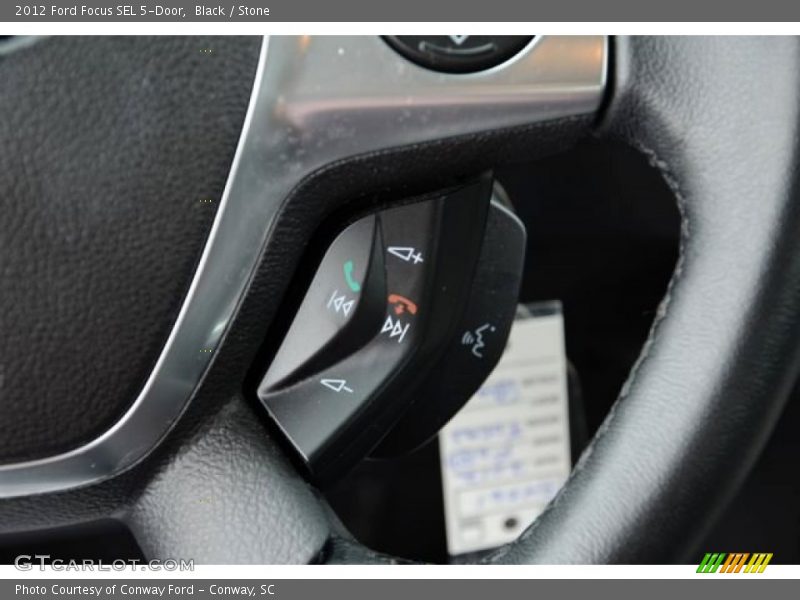 Black / Stone 2012 Ford Focus SEL 5-Door
