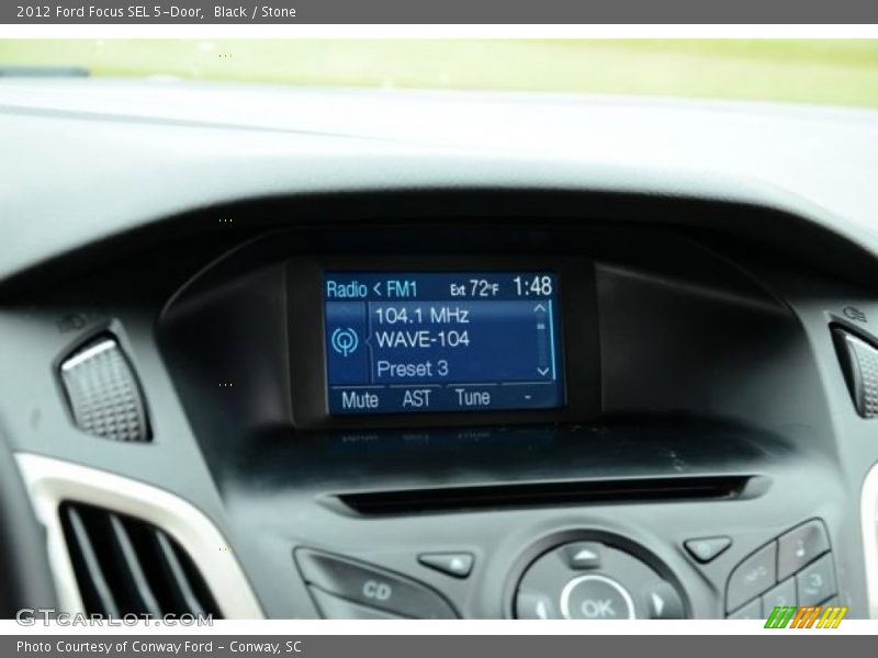 Black / Stone 2012 Ford Focus SEL 5-Door