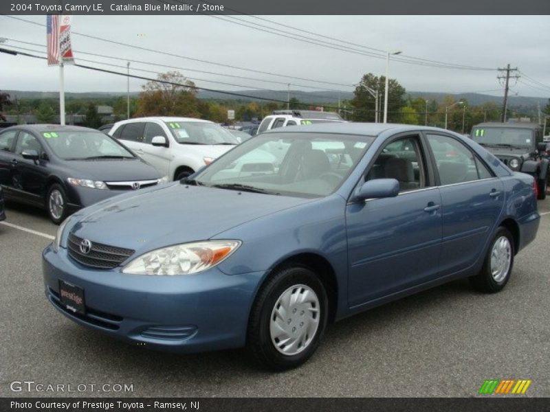 Catalina Blue Metallic / Stone 2004 Toyota Camry LE