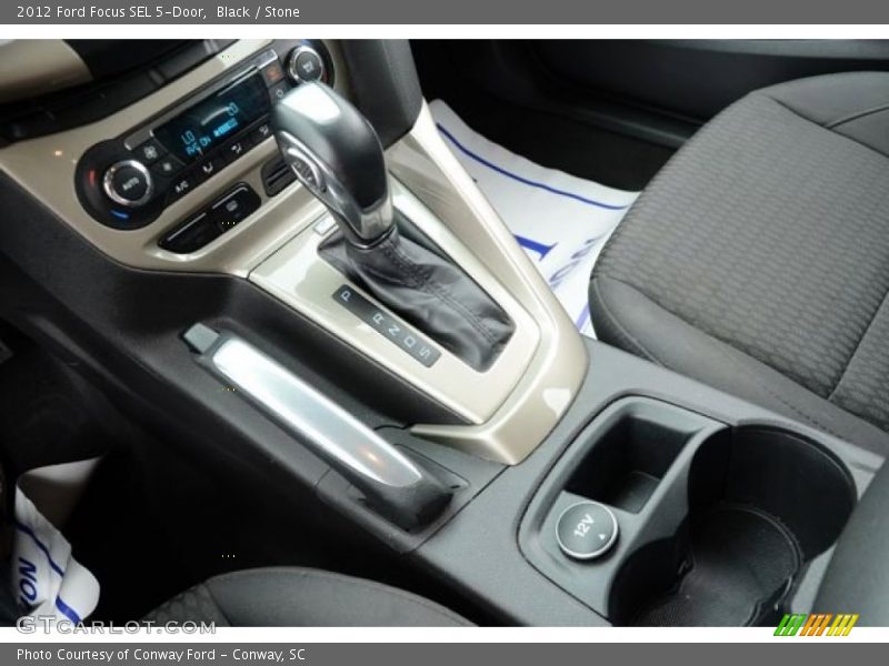 Black / Stone 2012 Ford Focus SEL 5-Door